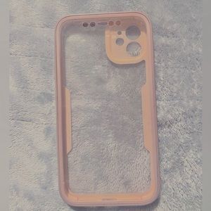 Iphone 11 case , Pink/purple , comes with screen protector.